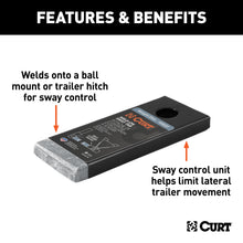Load image into Gallery viewer, CURT 45822 Weld-On Sway Tab