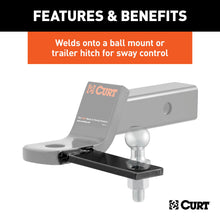 Load image into Gallery viewer, CURT 45822 Weld-On Sway Tab