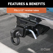 Load image into Gallery viewer, CURT 45831 D-Ring Shackle Mount (2-1/2" Shank)