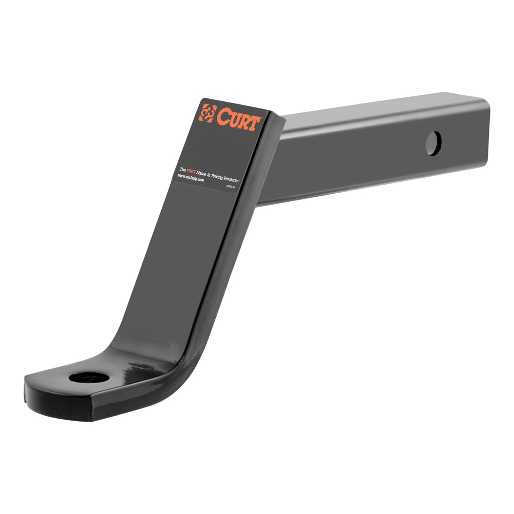 CURT 45880 Class 3 Ball Mount, Imported (2" Shank, 7,500 lbs., 6" Drop, 12-1/4" Long)