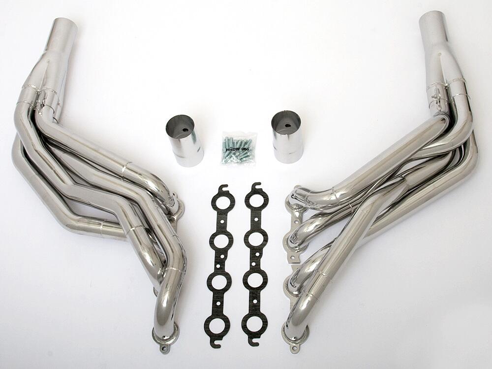 Ls-In-82-93-Ford-Fox-Body-Headers;-1-78-X-2-In.-Dia,-Stepped-Long-Htc