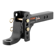 Load image into Gallery viewer, CURT 45901 Adjustable Channel Mount with 1" Ball Hole (2" Shank, 6,000 lbs., 6-3/4" Drop)
