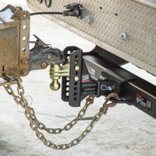 Load image into Gallery viewer, CURT 45902 Adjustable Channel Mount with Dual Ball (2-1/2" Shank, 20,000 lbs., 6" Drop)