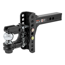 Load image into Gallery viewer, CURT 45907 Adjustable Channel Mount with 2-5/16" Ball &amp; Pintle (2" Shank, 13,000 lbs.)