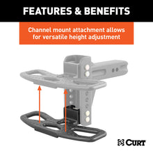 Load image into Gallery viewer, CURT 45909 Adjustable Channel Mount Hitch Step