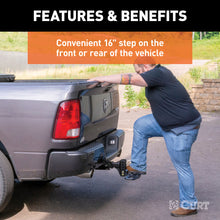Load image into Gallery viewer, CURT 45909 Adjustable Channel Mount Hitch Step