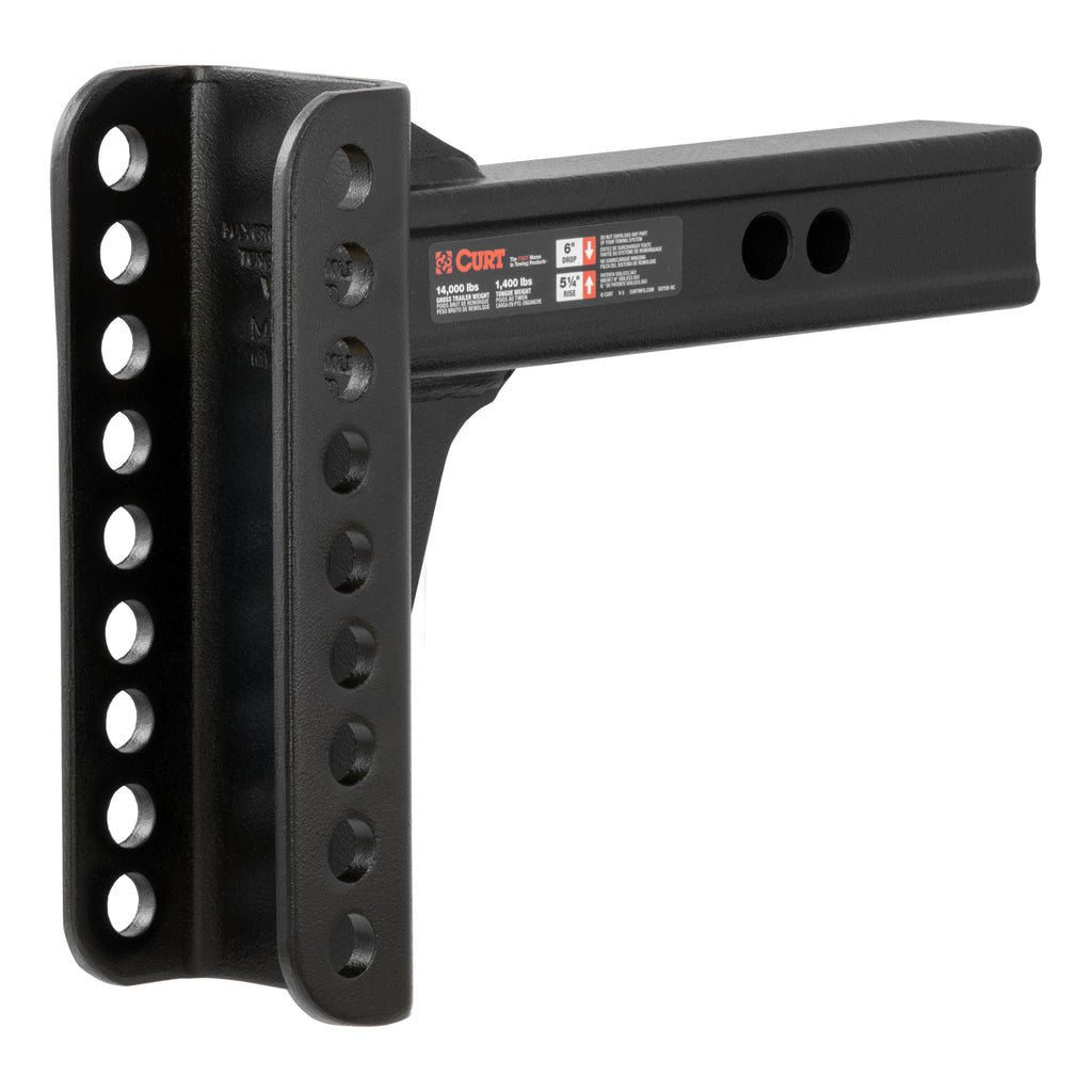 CURT 45910 Replacement 2" Channel Mount Shank (Fits #45900 or #45907, 14,000 lbs.)