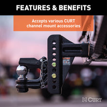 Load image into Gallery viewer, CURT 45910 Replacement 2" Channel Mount Shank (Fits #45900 or #45907, 14,000 lbs.)