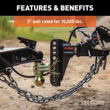 Load image into Gallery viewer, CURT 45912 Replacement Dual-Ball for Adjustable Channel Mount (Fits 45900, 45926)