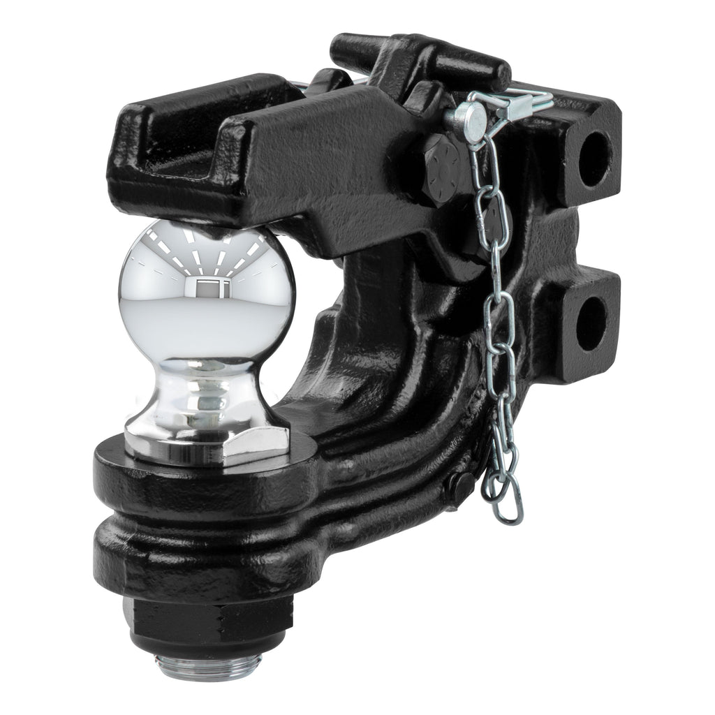 CURT 45919 Replacement Channel Mount Ball & Pintle Hitch (2" Ball, 10,000 lbs.)