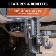 Load image into Gallery viewer, CURT 45932 Rebellion XD Tongue and Hitch Lock Set
