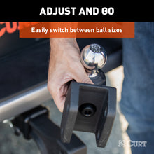 Load image into Gallery viewer, CURT 45933 Dual Ball Attachment for Weight Distribution Shank