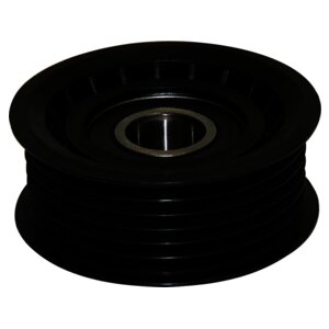 Crown Automotive Jeep Replacement 4593848AA Ribbed Drive Belt Idler Pulley for Select 11-21 Jeep JK, WK, WL, KJ Models