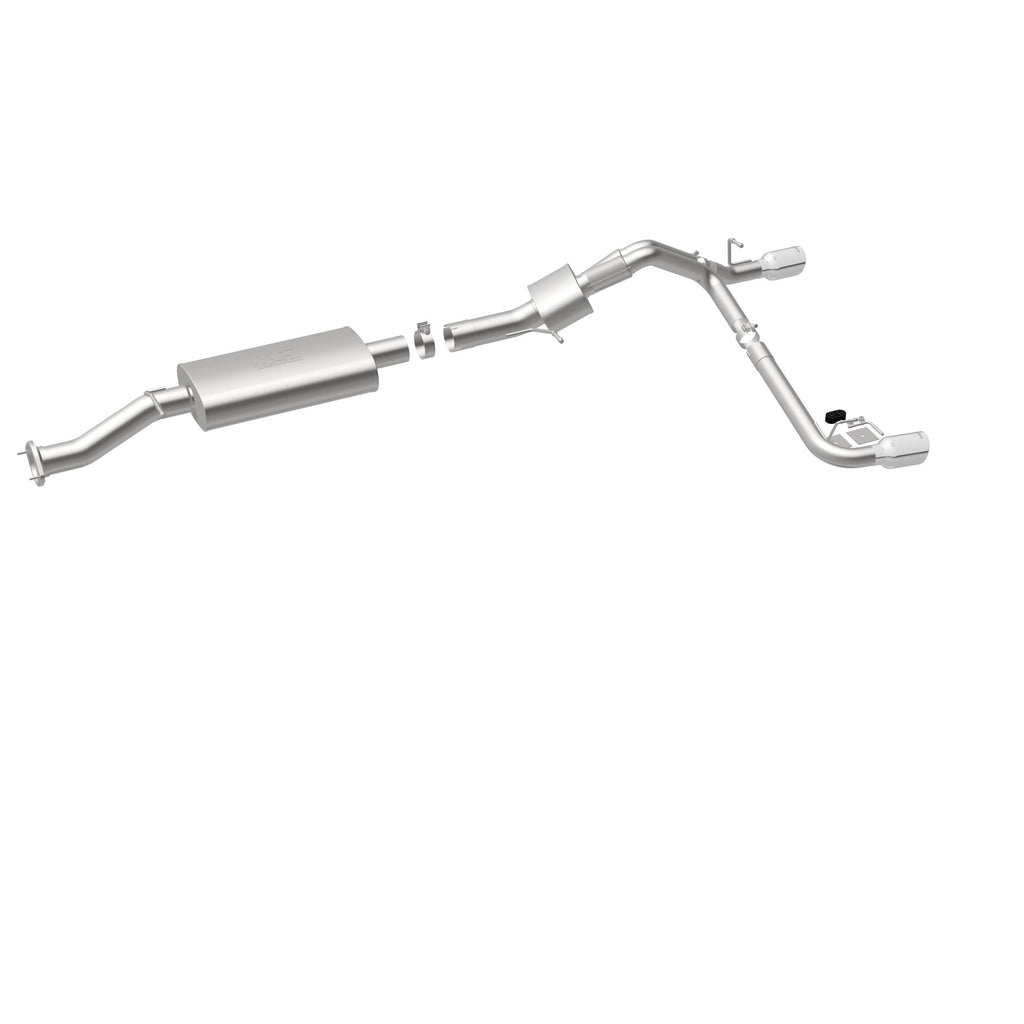 MagnaFlow Exhaust Products 16772 Street Series Polished Cat-Back System for Select Hummer H2