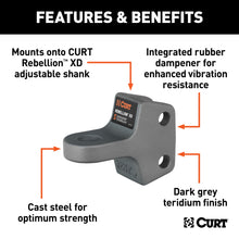 Load image into Gallery viewer, CURT 45940 Replacement Rebellion XD Tongue Attachment