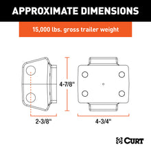 Load image into Gallery viewer, CURT 45950 Rebellion XD Pintle Mount Attachment
