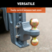Load image into Gallery viewer, CURT 45953 Replacement Rebellion XD Dual Ball, 2" &amp; 2-5/16", Up to 20K