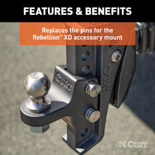 Load image into Gallery viewer, CURT 45959 Replacement Rebellion XD Accessory Mount Pins