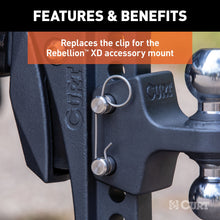 Load image into Gallery viewer, CURT 45960 Replacement Rebellion XD Accessory Mount Clip