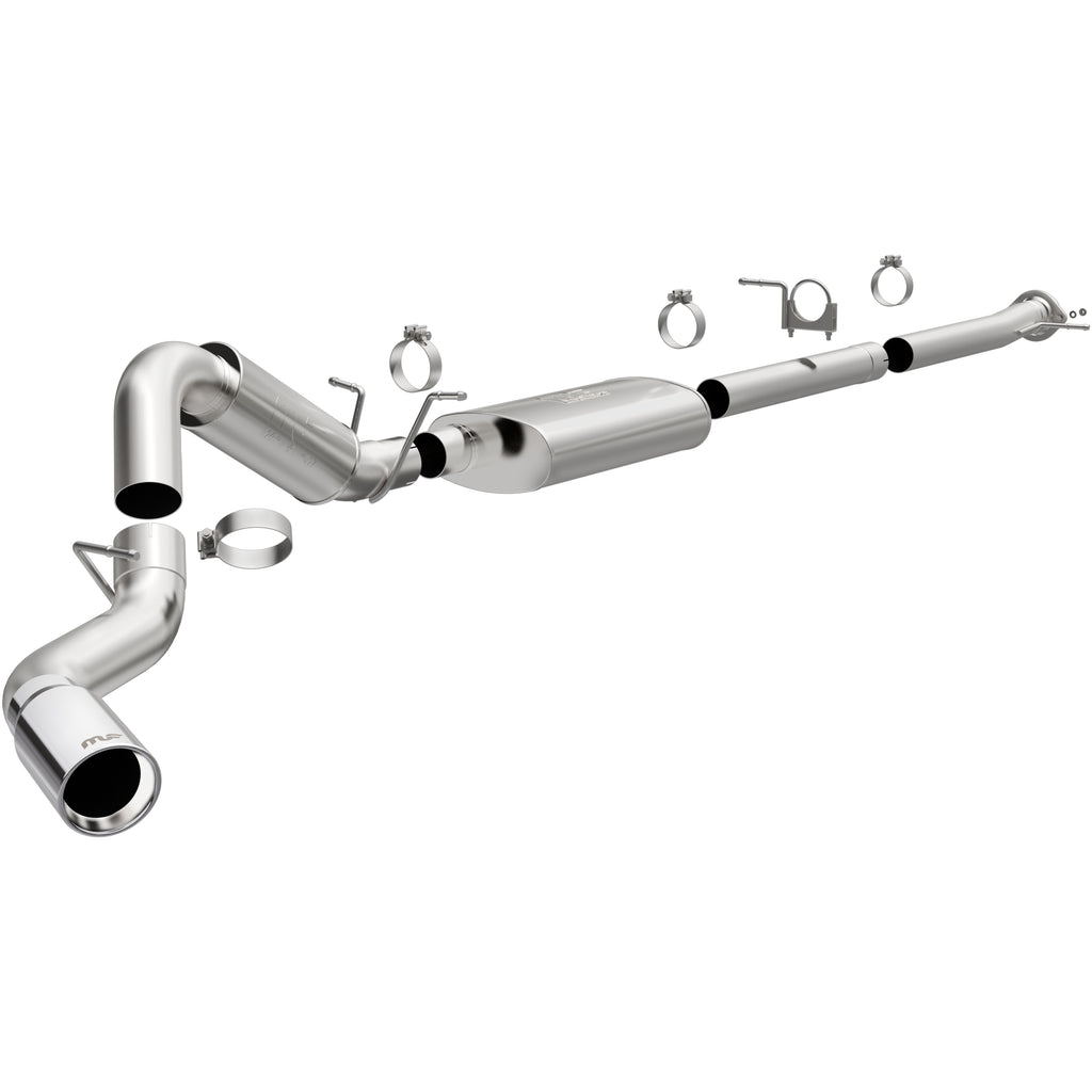 MagnaFlow Exhaust Products 19524 Street Series Polished Cat-Back System for Select Chevrolet Silverado HD, Chevrolet Silverado HD, GMC Sierra HD, GMC Sierra HD