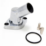 Trans-Dapt 6003 45deg Swivel Style Water Neck; O-Ring Seal;SB and BB Chevy V8- Polished ALUMINUM