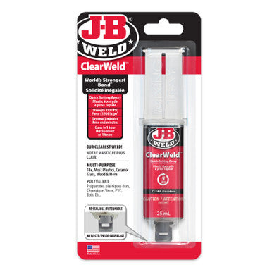 J-B Weld 50112-CAN Clearweld