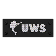 Load image into Gallery viewer, UWS 002-UWSBLACK UWS 002-UWSBLACK Replacement Rivet-On UWS Logo Badge - Truck Part Superstore