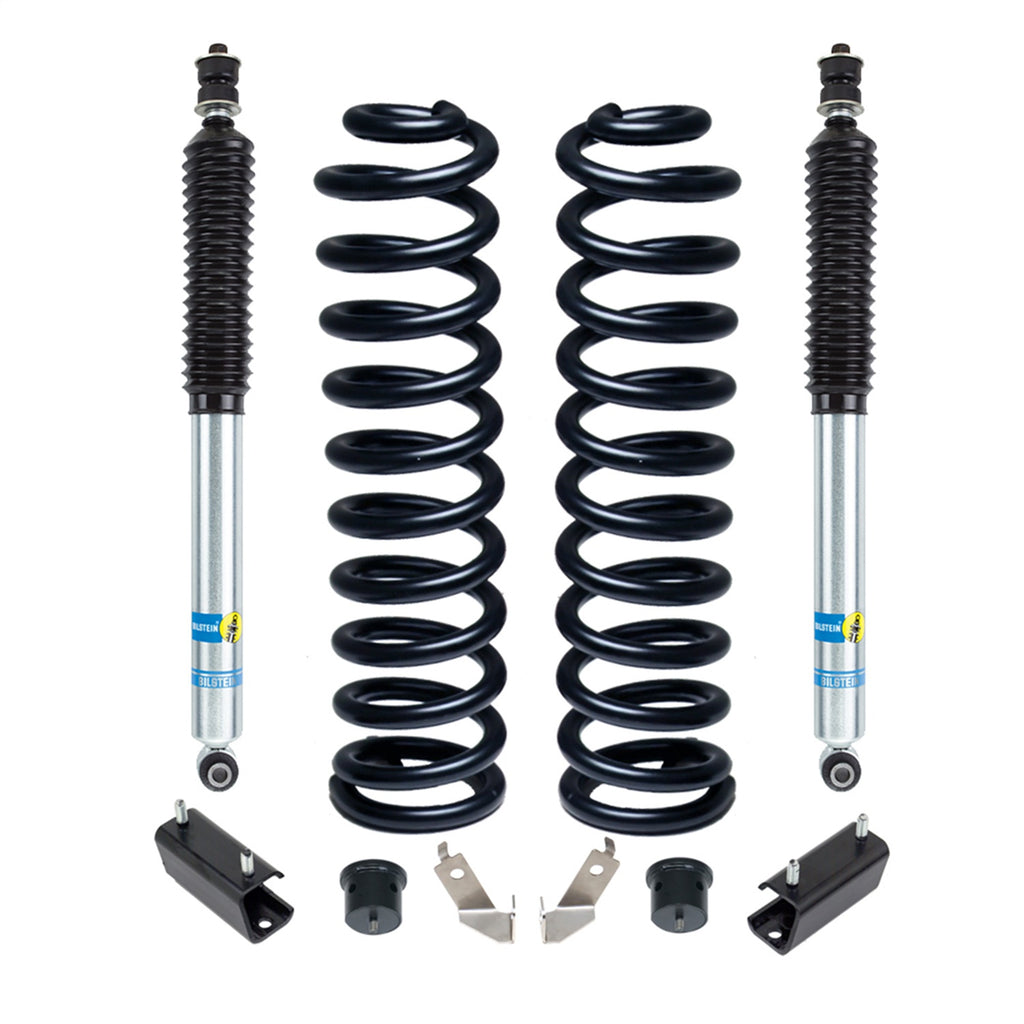 ReadyLift 46-2727 2.5in. Coil Spring Front Lift Kit with Bilstein Front Shocks and Front Track Bar for Select Ford F-250 Super Duty, Ford F-350 Super Duty