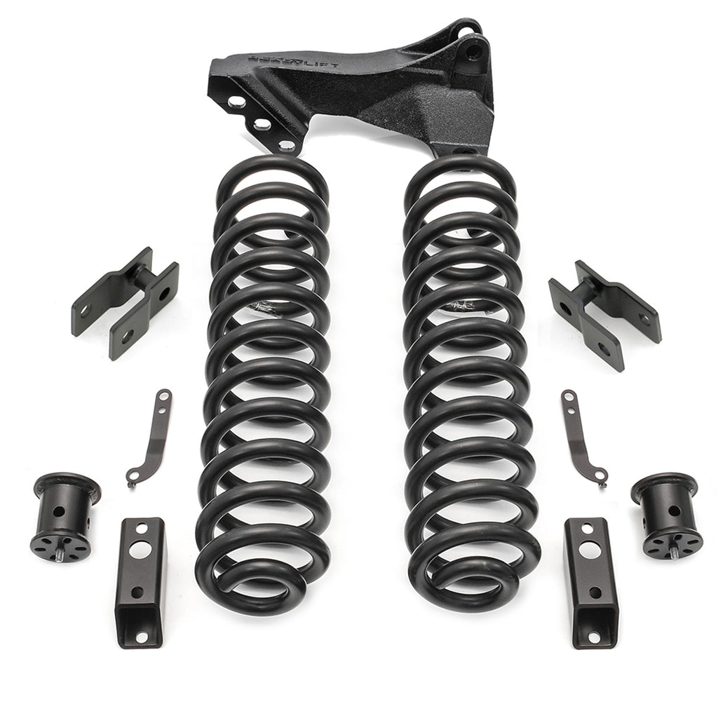 ReadyLift 46-2728 2.5in. Coil Spring Front Lift Kit with Front Shock Extensions and Front Track Ba for Select Ford F-250 Super Duty, Ford F-350 Super Duty