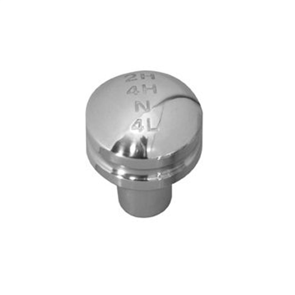 Rampage 46009 Billet Transfer Case Shift Knob for Select Jeep CJ7, Jeep TJ, Jeep Wrangler