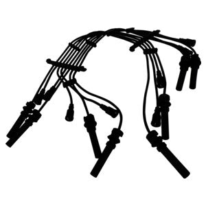 Crown Automotive Jeep Replacement 4606701AF Ignition Wire Set for 2005 Jeep WK Grand Cherokee w/ 5.7L Engine for Select Chrysler 300, Dodge Magnum, Jeep Grand Cherokee