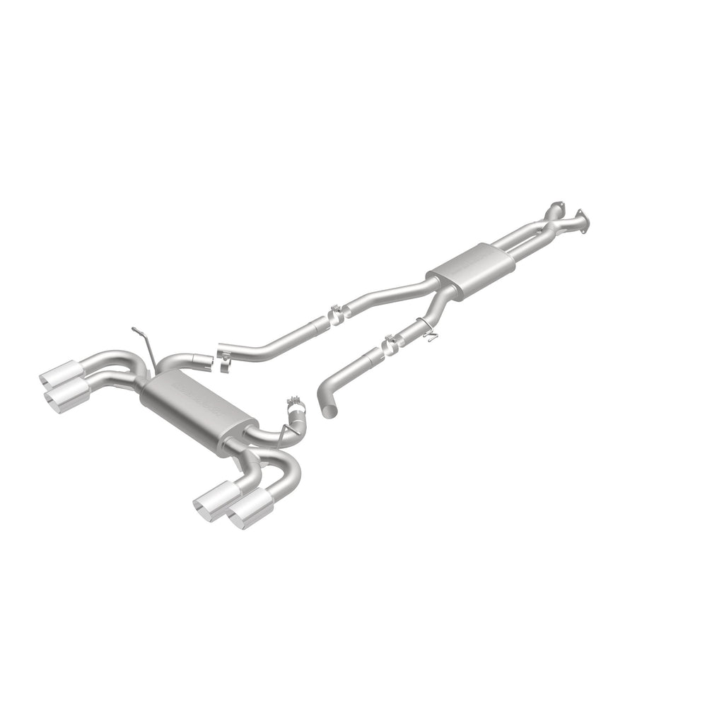 MagnaFlow Exhaust Products 16507 Street Series Polished Cat-Back System for Select Hyundai Genesis Coupe
