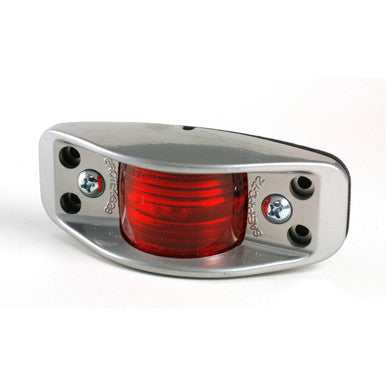 Grote 46282 Die-Cast Aluminum Clearance Marker Lights, Flat Back, No Socket Hole Required