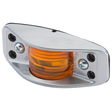 Grote 46283 Die-Cast Aluminum Clearance Marker Lights, Flat Back, No Socket Hole Required