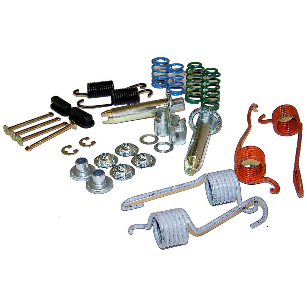 Crown Automotive Jeep Replacement 4636775 Rear Drum Brake Hardware Kit for 1974-1991 Jeep SJ, J-10 w/ 11" x 2" Rear Brakes for Select Jeep Cherokee, Jeep Grand Wagoneer, Jeep J10, Jeep J20