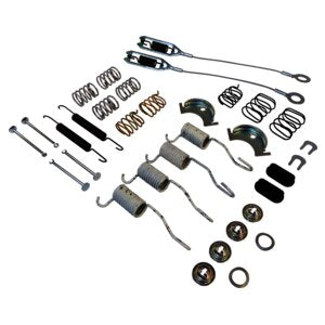 Crown Automotive Jeep Replacement 4636779 Rear Drum Brake Hardware Kit for 90-06 Jeep YJ, TJ, XJ, MJ, w/ 9" Brakes for Select Jeep Cherokee, Jeep Comanche, Jeep TJ, Jeep Wrangler