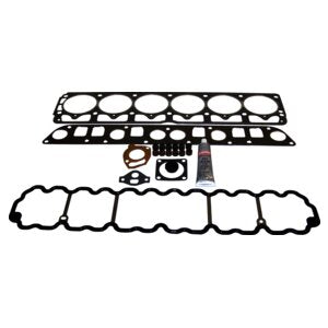 Crown Automotive Jeep Replacement 4636982AD 4.0L Engine Upper Gasket Set for 1991-1999 Jeep TJ, YJ, XJ, MJ, ZJ, ZG w/ 4.0L for Select Jeep Cherokee, Jeep Comanche, Jeep Grand Cherokee, Jeep TJ, Jeep Wrangler