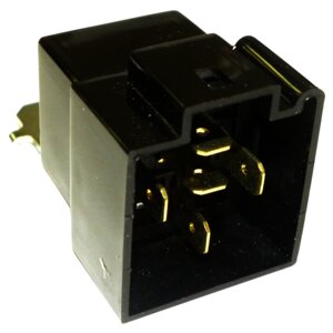 Crown Automotive Jeep Replacement 4638271 Mini SPDT Relay with Bracket for Select 1991-2006 Jeep TJ, XJ, MJ, ZJ Models