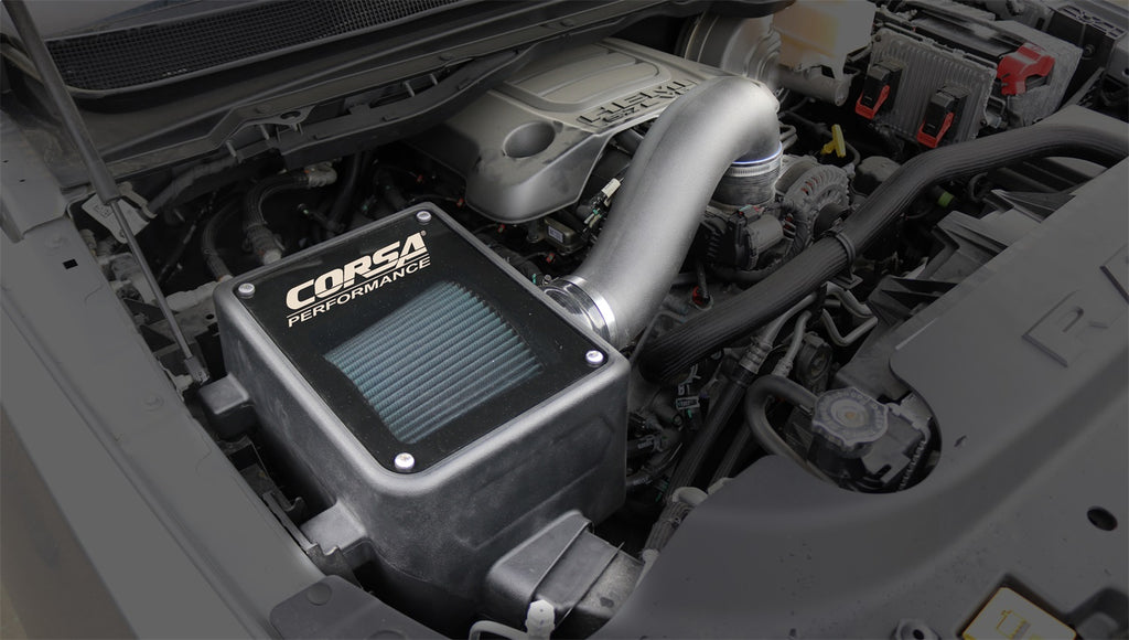 Corsa Performance 46557-1 Closed Box Air Intake With Oiled Filter for Select Ram