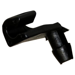 Crown Automotive Jeep Replacement 4658677 Black Door Latch Rod Clip for Many 81-25 Jeep CJ, YJ, TJ, XJ, MJ, KJ, ZJ, ZG, SJ for Select Jeep CJ7, Jeep Cherokee, Jeep Comanche, Jeep Compass, Jeep Gladiator, Jeep Grand Cherokee, Jeep Grand Wagoneer, Jeep