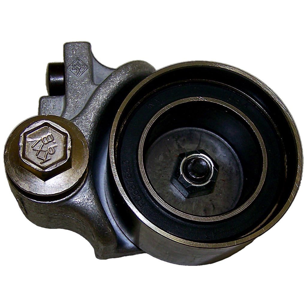 Crown Automotive Jeep Replacement 4663515 Timing Belt Tensioner Bracket & Pulley for 95-11 Dodge, Chrysler, Plymouth Model for Select Chrysler 300, Chrysler 300M, Chrysler Concorde, Chrysler LHS, Chrysler Pacifica, Chrysler Prowler, Chrysler Sebring,