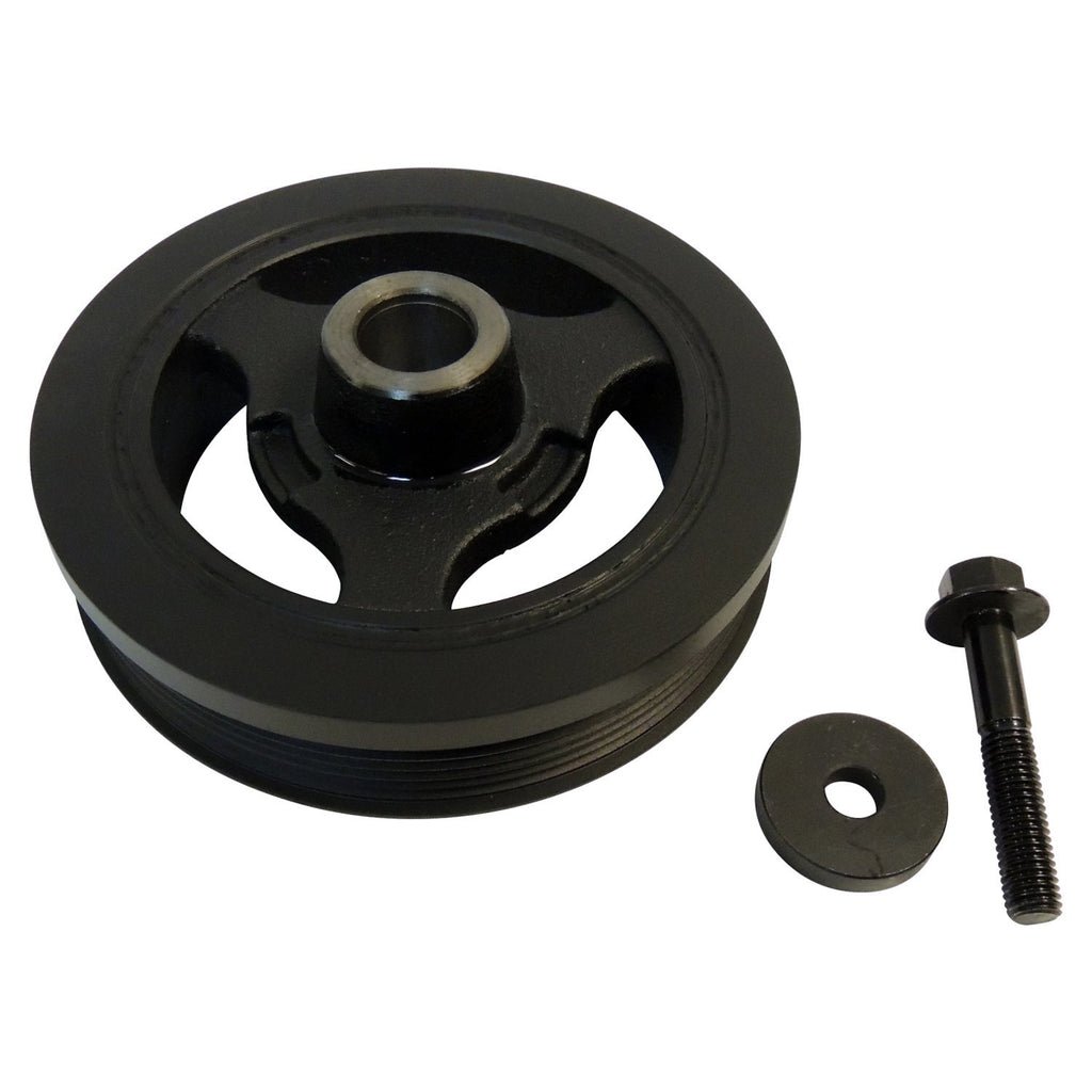 Crown Automotive Jeep Replacement 4666099AB Harmonic Balancer for 2007-2011 Jeep JK Wrangler w/ 3.8L Engine for Select Chrysler Town & Country, Dodge Grand Caravan, Jeep Wrangler
