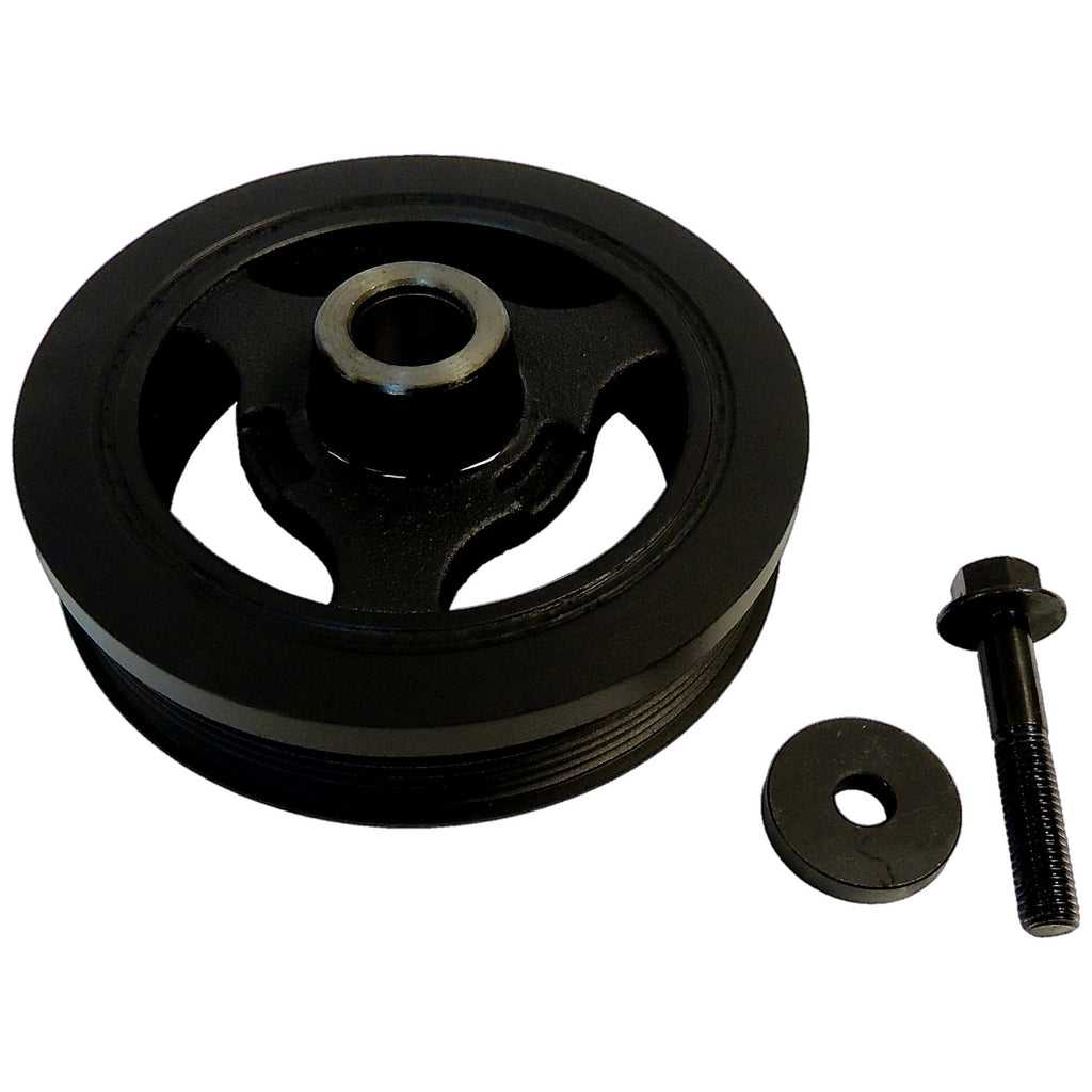 Crown Automotive Jeep Replacement 4666099AB Harmonic Balancer for 2007-2011 Jeep JK Wrangler w/ 3.8L Engine for Select Chrysler Town & Country, Dodge Grand Caravan, Jeep Wrangler