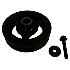 Crown Automotive Jeep Replacement 4666099AB Harmonic Balancer for 2007-2011 Jeep JK Wrangler w/ 3.8L Engine for Select Chrysler Town & Country, Dodge Grand Caravan, Jeep Wrangler