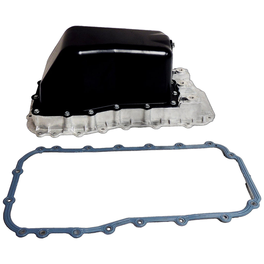 Crown Automotive Jeep Replacement 4666153K Engine Oil Pan Kit for Jeep 2007-2011 JK Wrangler w/ 3.8L Engine for Select Jeep Wrangler