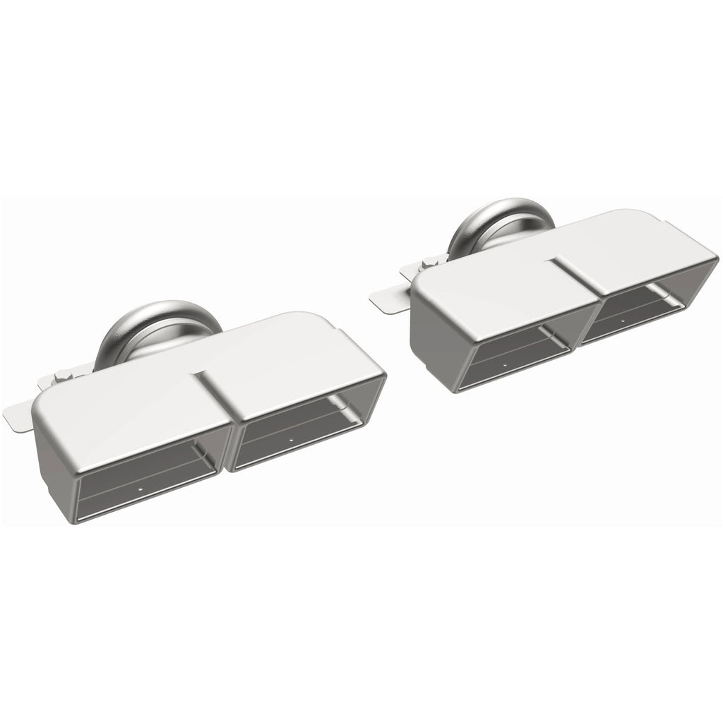 MagnaFlow Exhaust Products 35221 Exhaust Tip Set - Quad Rectangle - 2.75In.