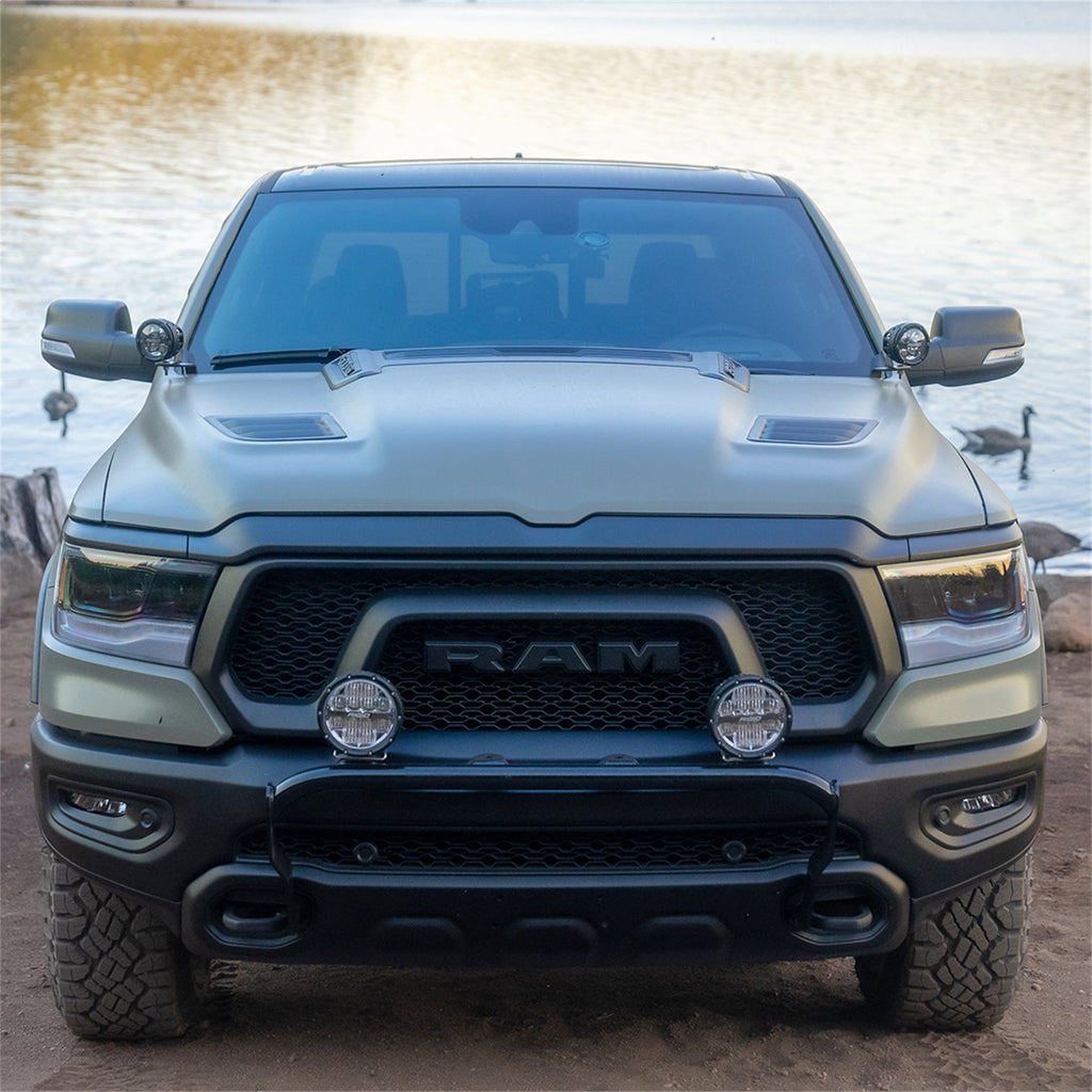 Rigid Industries 46717 2019+Dodge RAM 1500 and 2019+TRX A-Pillar LED Light Mounts for Select Ram