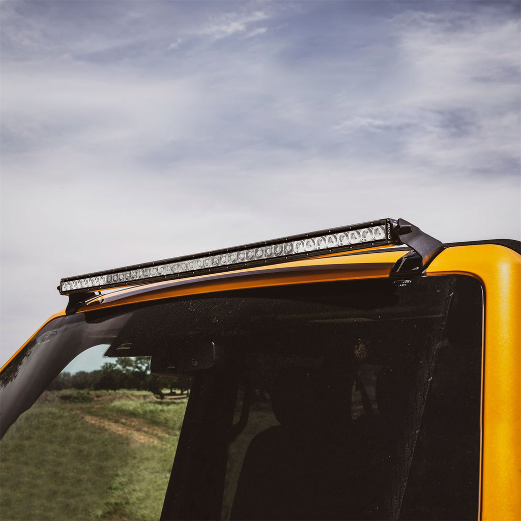 Rigid Industries 46724 2021 Bronco Roof Line Light Kit with a SR Spot/Flood Combo Bar Included for Select Ford Bronco