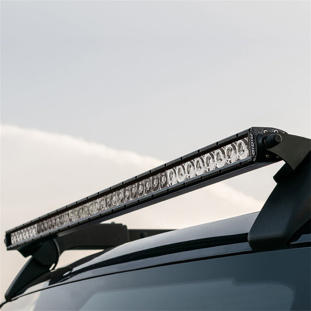 Rigid Industries 46726 2021 Bronco Roof Rack Light Kit with a SR Spot/Flood Combo Bar Included for Select Ford Bronco