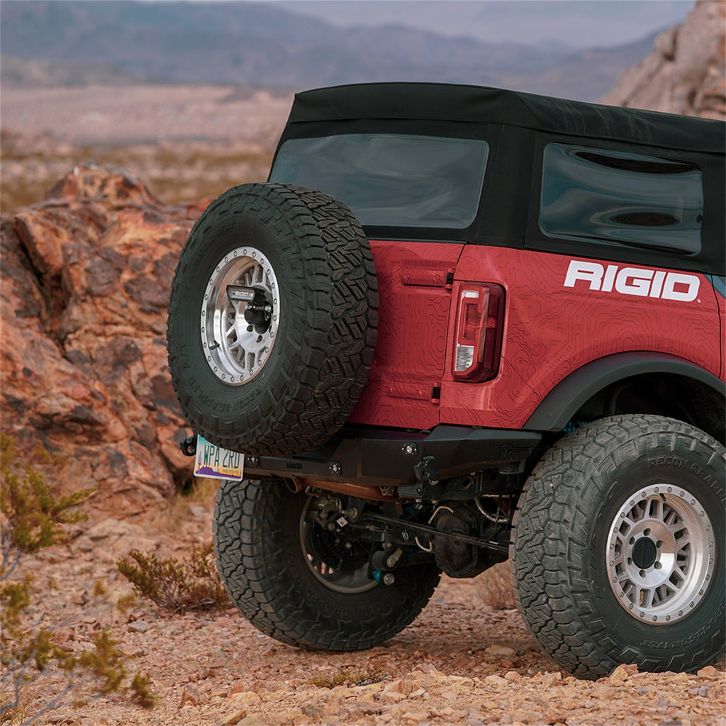 Rigid Industries 46727 2021+Bronco Rear Chase Pod Light Kit for Select Ford Bronco
